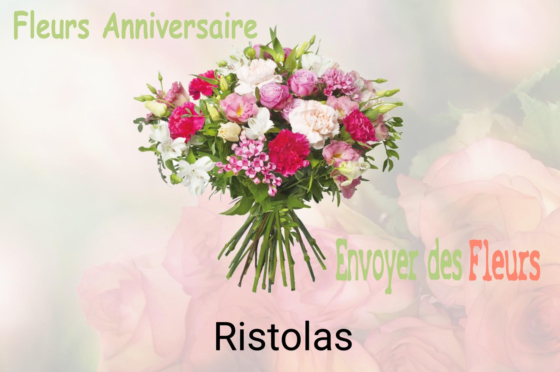 Bouquet de fleurs d’anniversaire livré à Ristolas