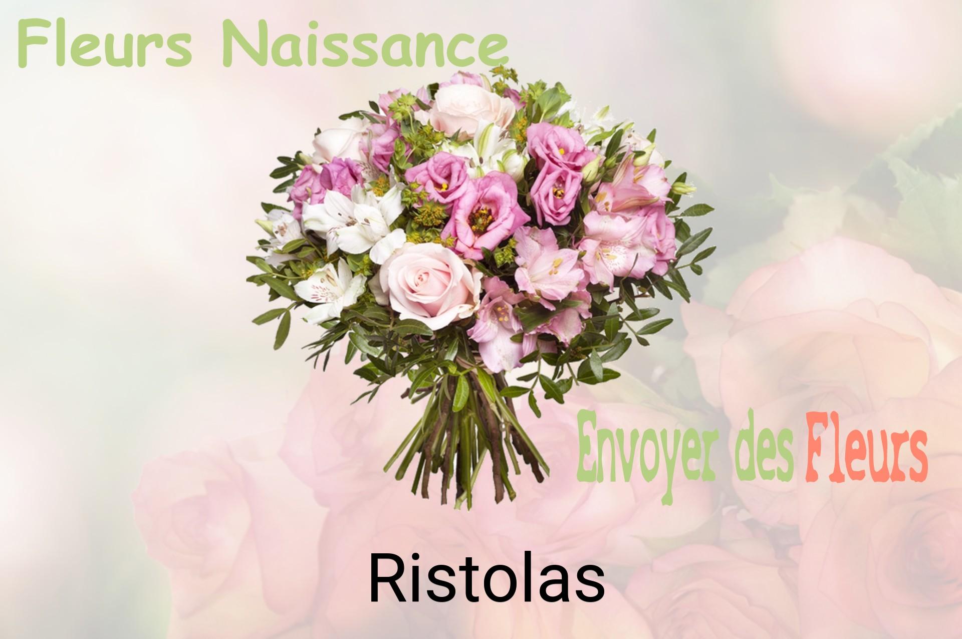 Bouquet de fleurs de naissance livré à Ristolas